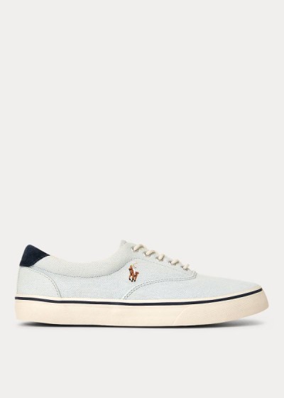 Polo Ralph Lauren Thorton Denim Sneakers Herre Danmark (AQDUF3240)